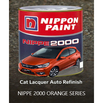 TERLARIS Nippon Paint NIPPE 2000 Orange Series Cat Lacquer Auto Refinish