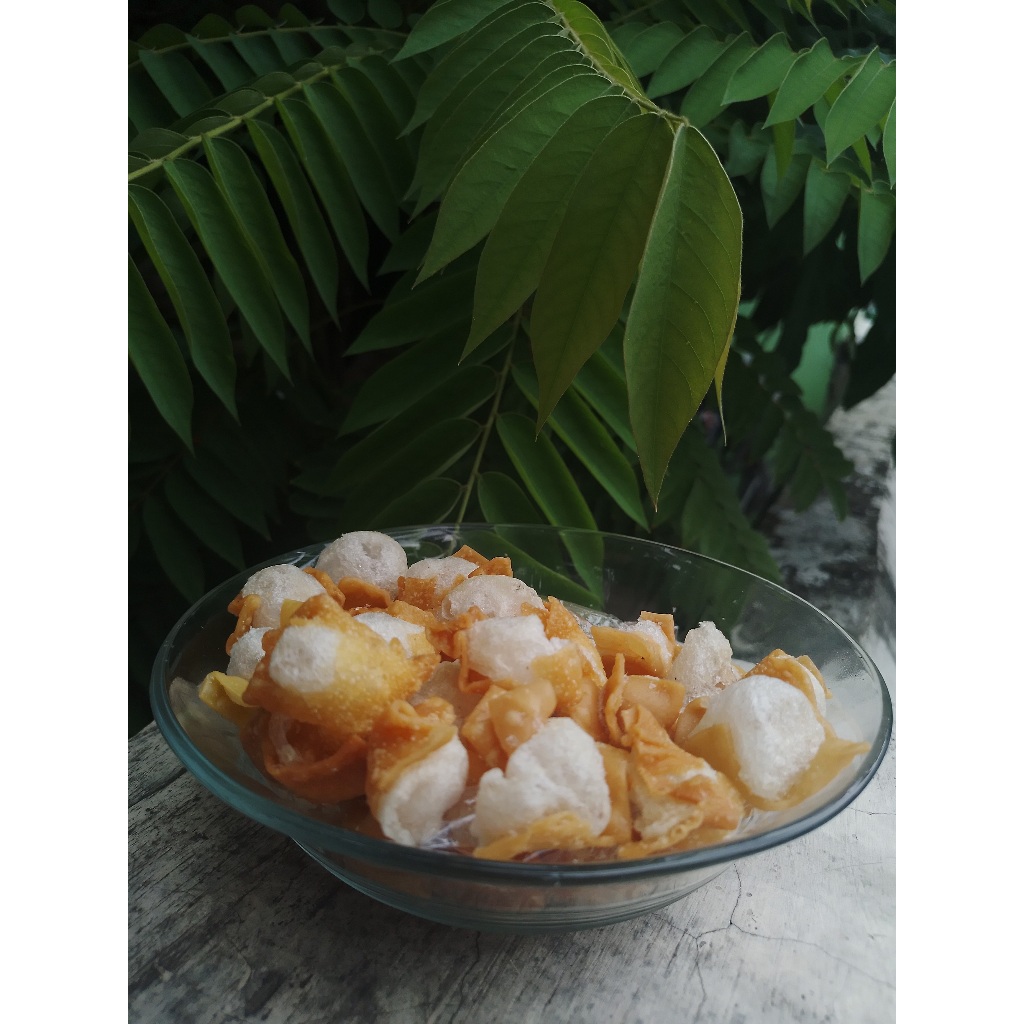 

1000 gr 1 kg Siomay Kering Murah - Topping Seblak - Topping Baso Aci