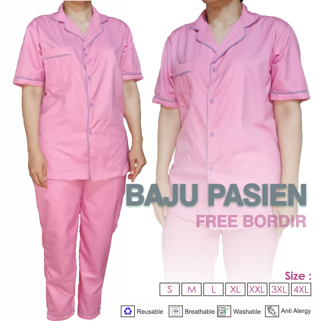 Baju Pasien/Piyama Pasien Rumah Sakit