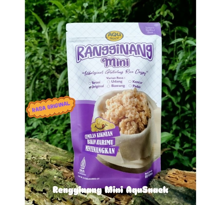 

Rengginang Mini Rasa Original by AquSnack