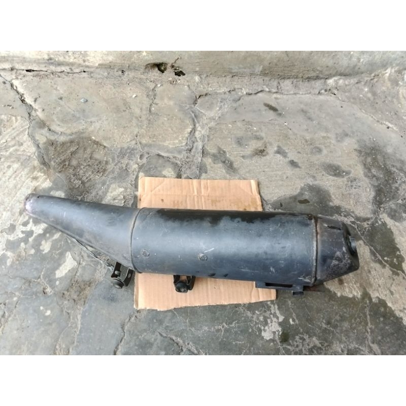 SILINCER TABUNG KNALPOT HONDA CRF ORIGINAL SECOND CABUTAN