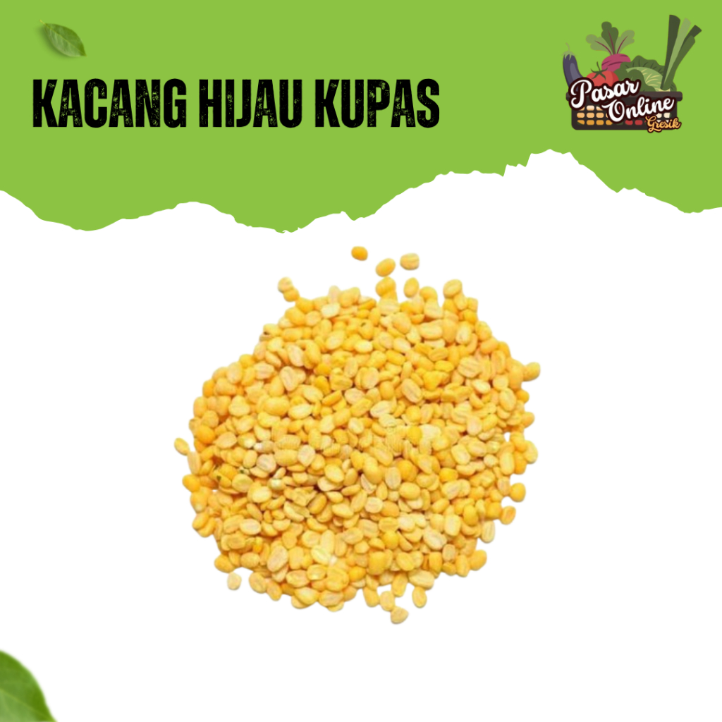 

KACANG HIJAU KUPAS - 1 BUNGKUS