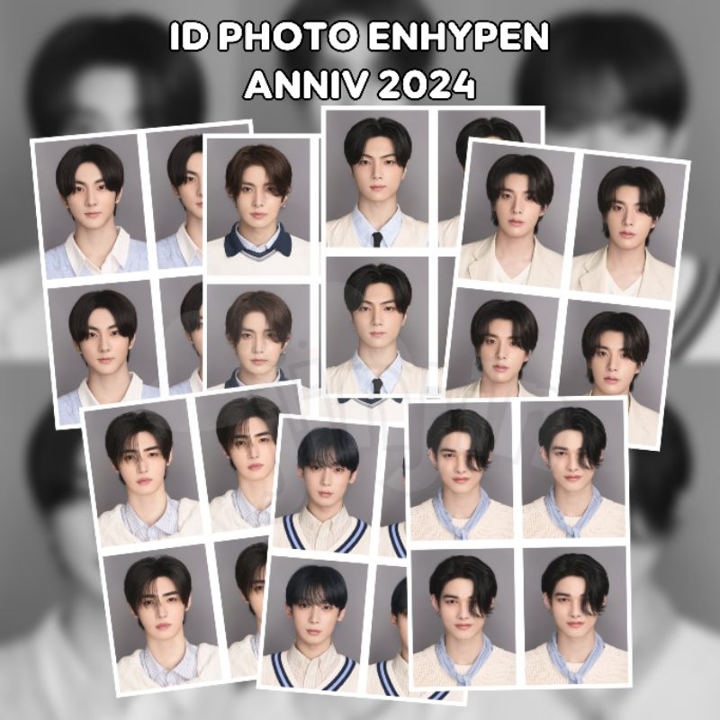 ID PHOTO ENHYPEN ANNIVERSARY 2024