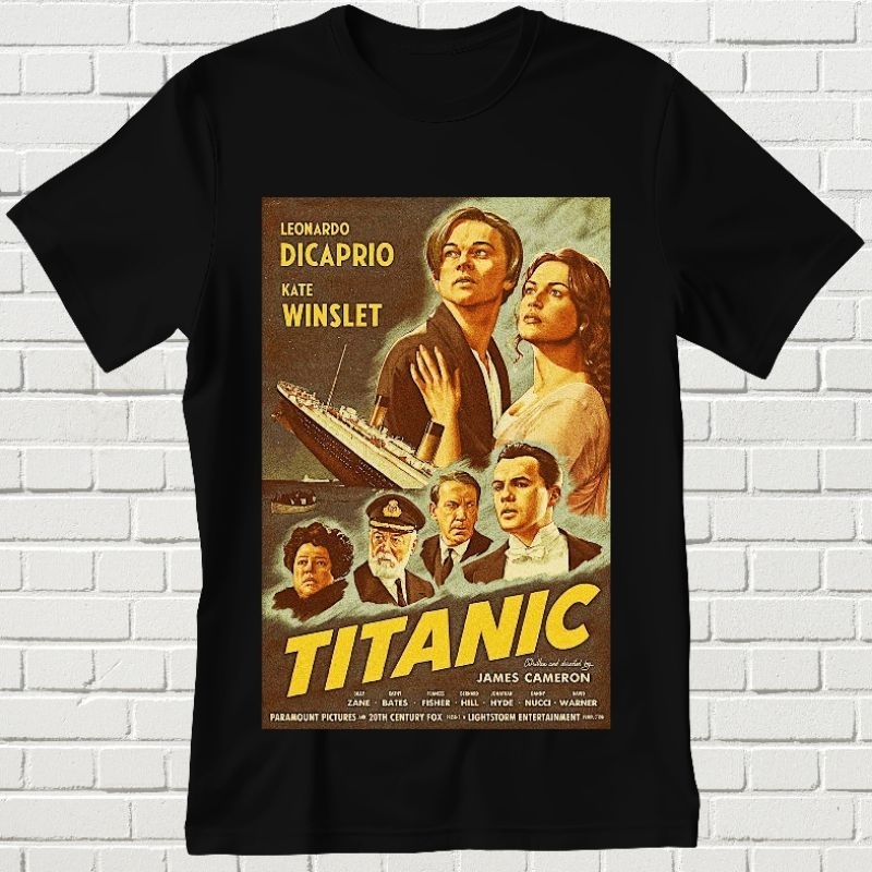 BAJU KAOS DEWASA TITANIC UNISEX TSHIRT || BAJU KAOS || KAOS DISTRO