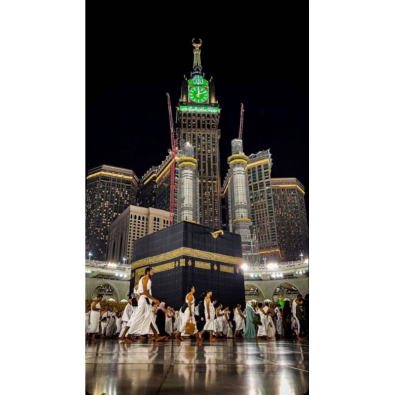 hiasan dingding poster jumbo kabah18