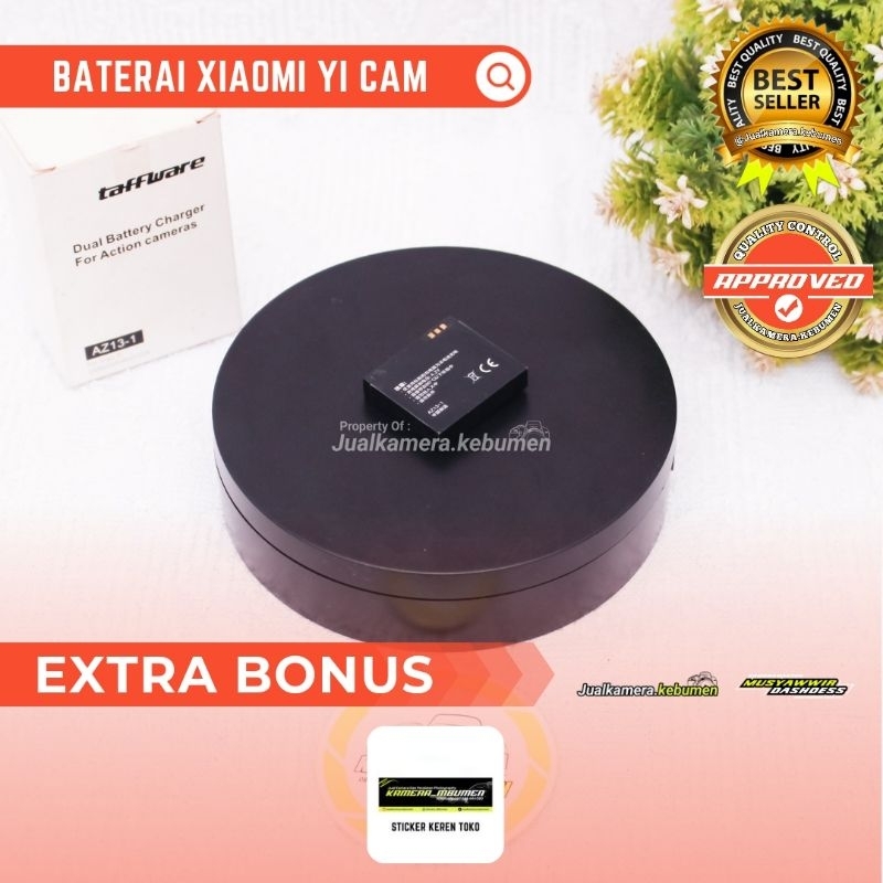 baterai xiaomi yi cam yicam battery china basic bukan internasional 1.010 mAH