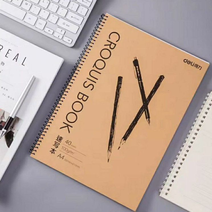 

Diskon Surprise Sketch Book Croquis Book Buku Sketsa For drawing Peralatan Menggambarmelukis Sampul Coklat