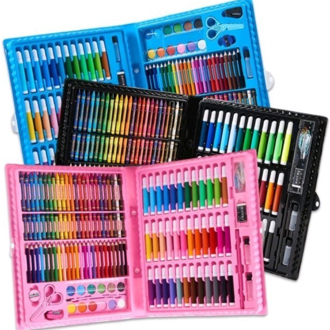 

Promo Terlaris crayon set 15pcs anak cat air mewarnai anak set gambar anak mengganbar anak pensil warna set