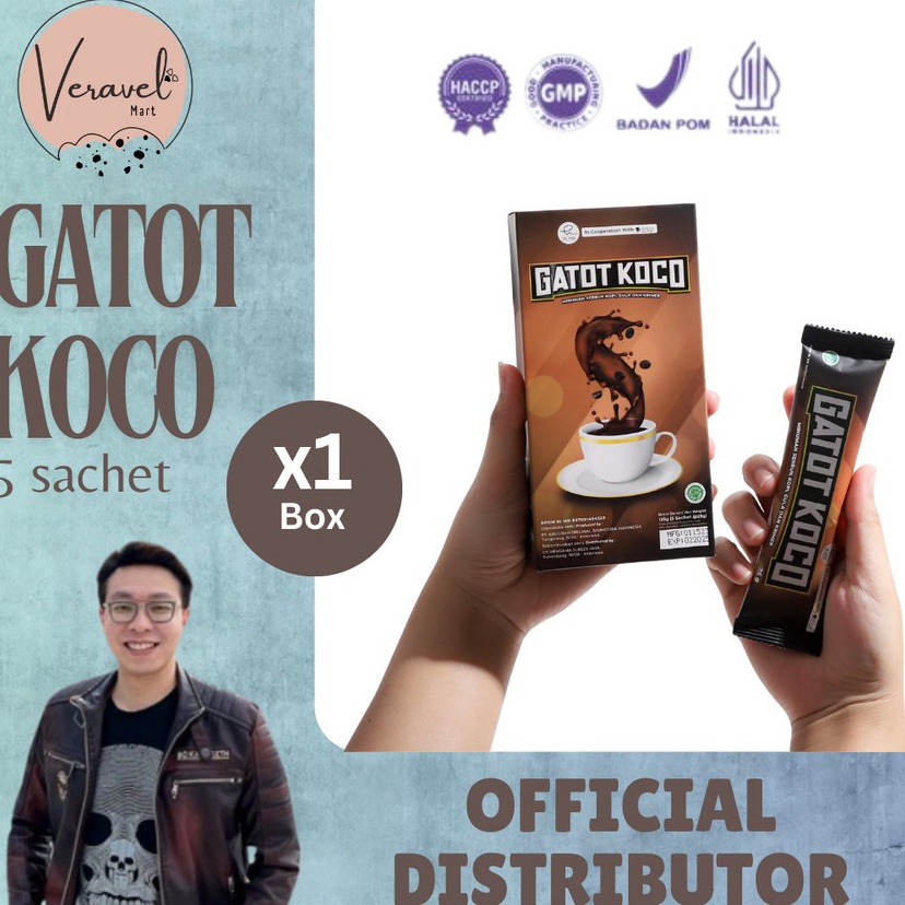 

Diskon Terbatas Kopi Gatot Koco By dr Richard Lee Kopi GatotKoco Privasi Aman 1 Box isi 5 Sachet BPOM DR HEN Gatot kaca instant coffee 3 in 1