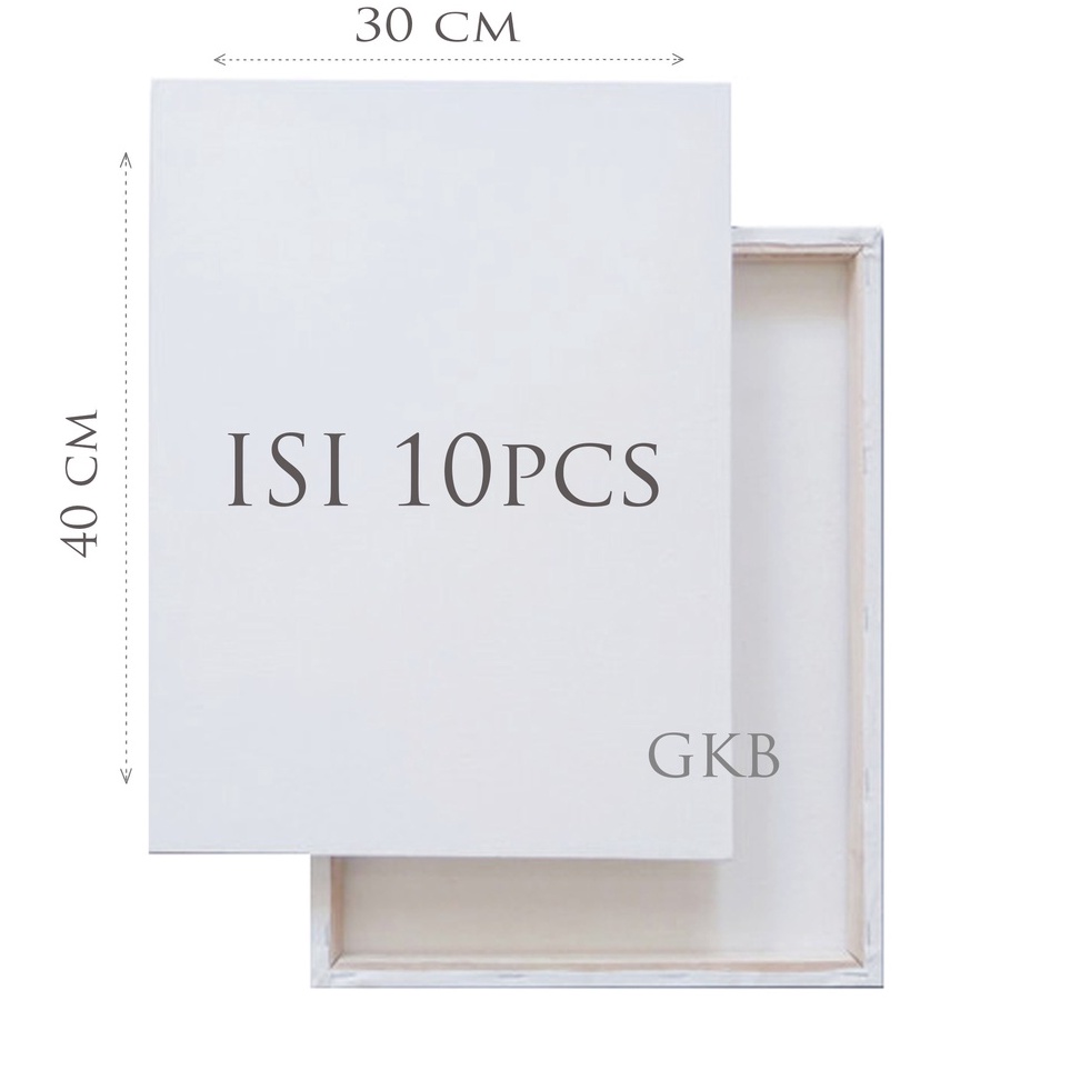 

Super Keren Kanvas lukis 3x4 cm isi 1pcs