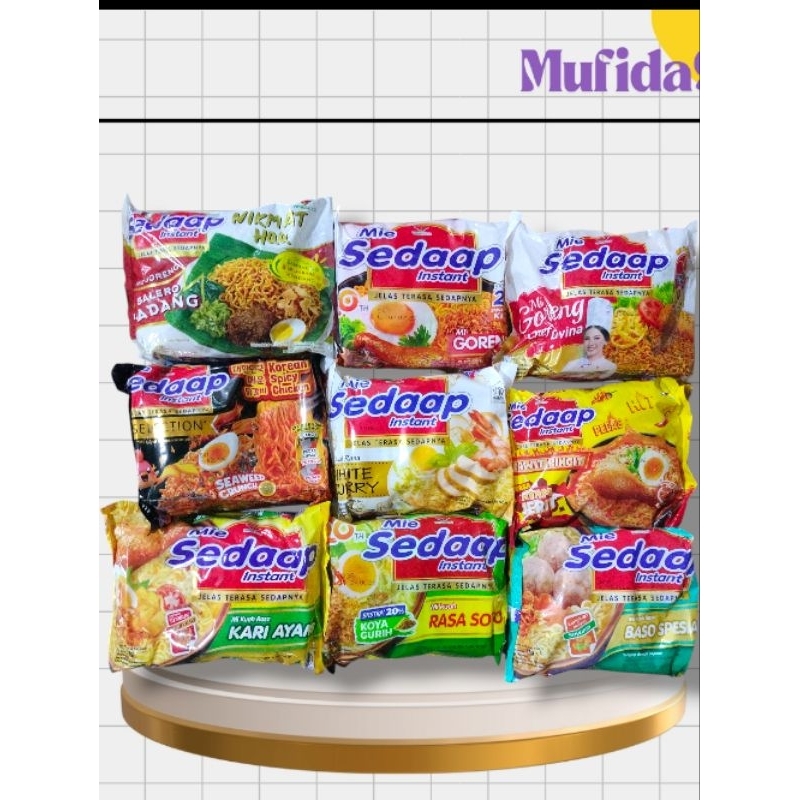 

MIE INSTAN SEDAAP