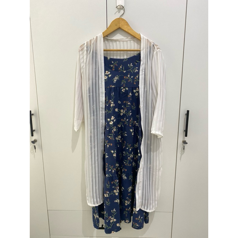 one set dress dan outer preloved