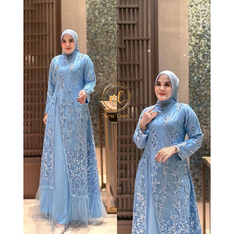 New Lusy Clarissa dress - Gamis New Lusy