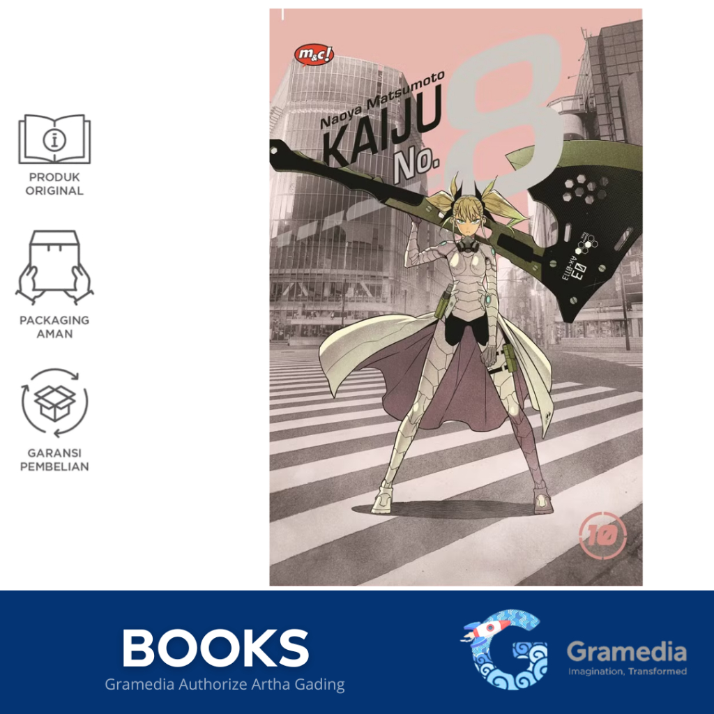 Gramedia MAG  - Kaiju No. 8 Vol. 10
