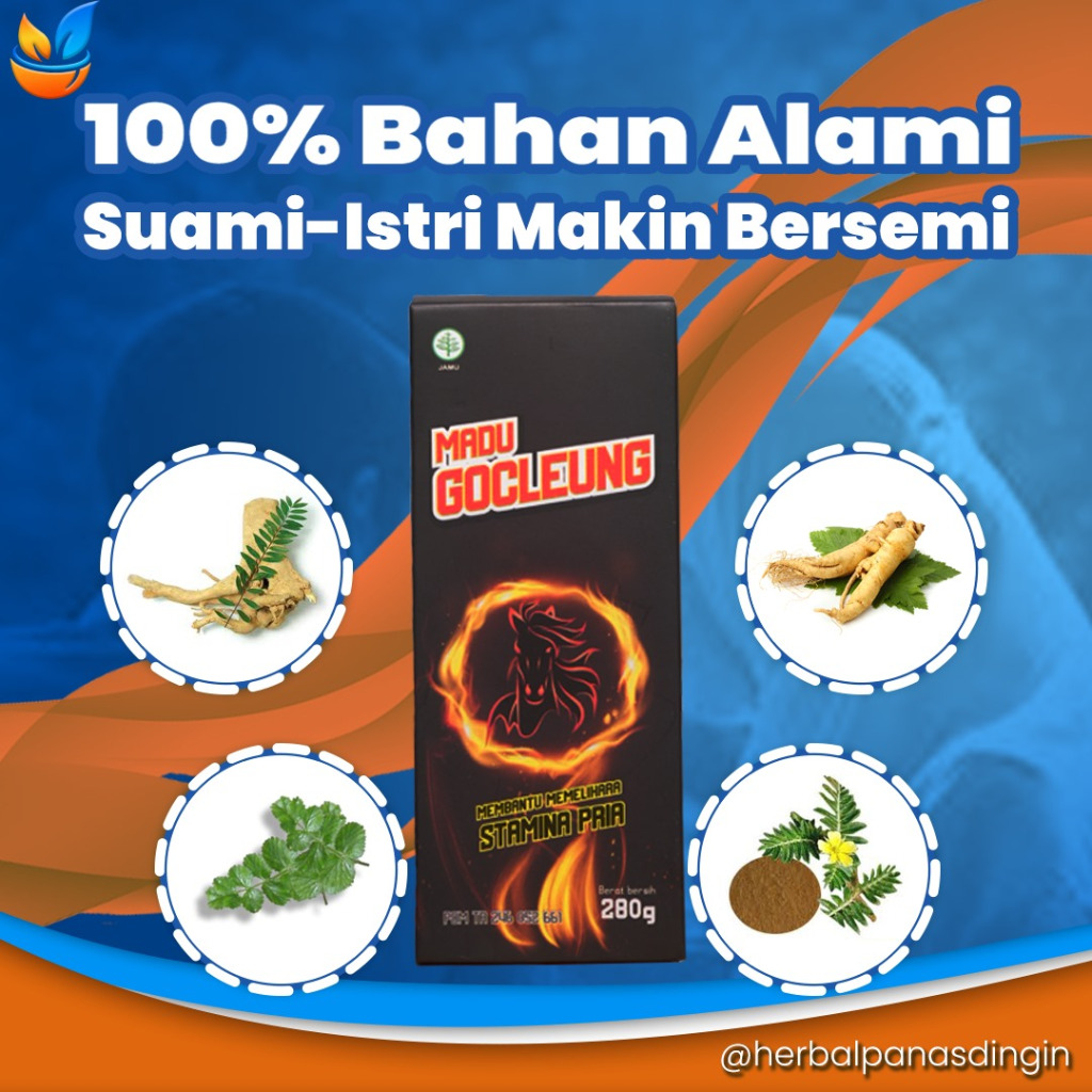 

MADU GOCLEUNG | Madu Plus Herbal Alami Stamina Pria Dewasa | Memelihara Stamina dan Kesehatan Pria @