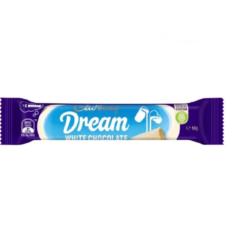 

Cadbury Dream White Chocolate 50g / Cadbury Australia / Coklat Australia