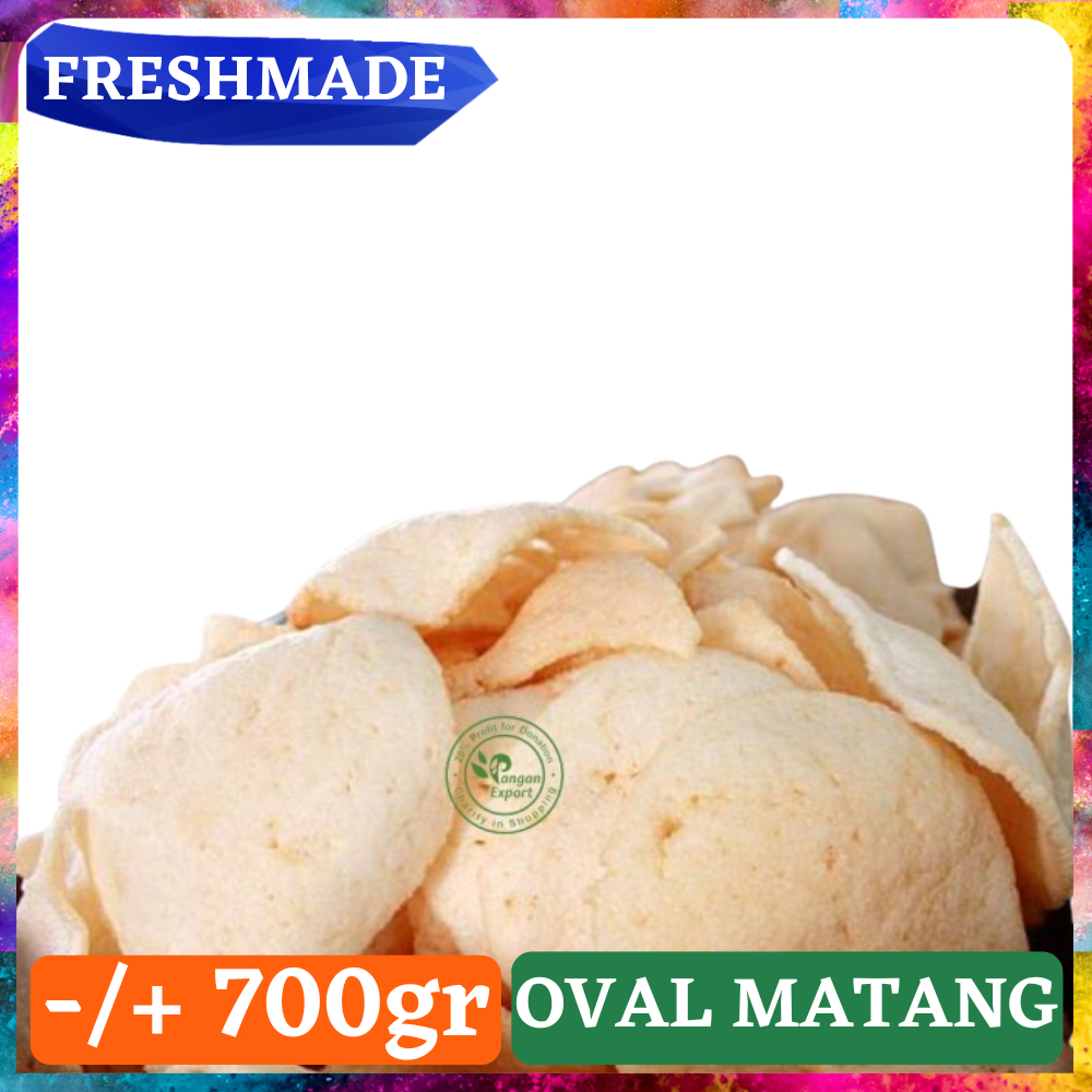 

Kerupuk Udang Ny Siok Goreng | Kerupuk Premium Matang | Shrimp Cracker - SIZE LARGE