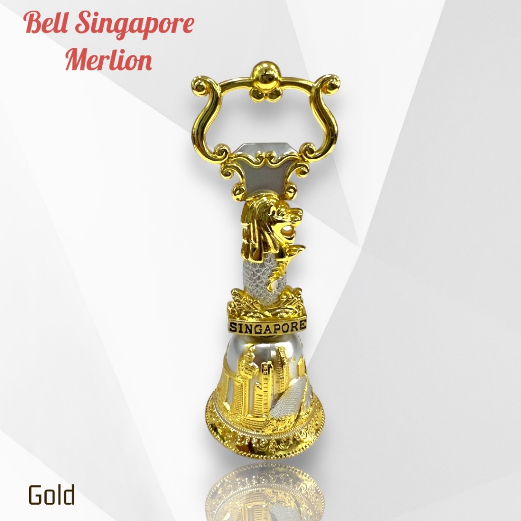 Souvenir Lonceng Singapore / oleh oleh Singapore  pajangan Singapore