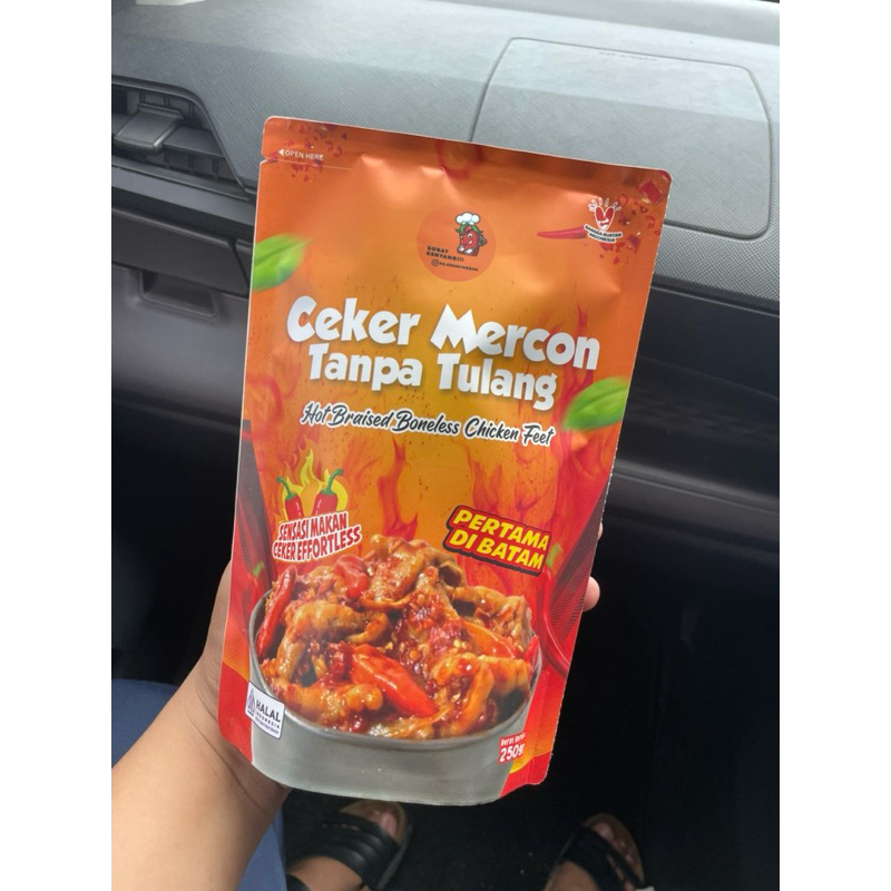 

ceker mercon tanpa tulang
