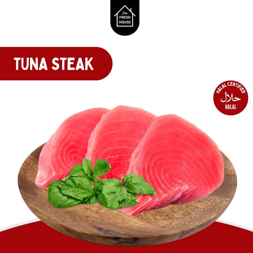 

IKAN TUNA FILLET / TUNA STEAK FROZEN 500GR