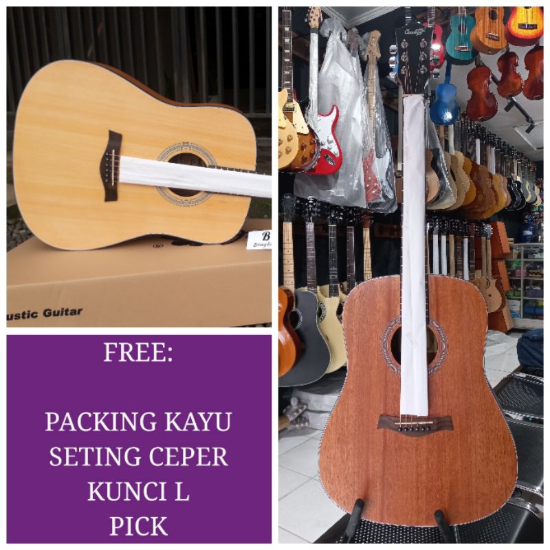 GITAR AKUSTIK COWBOY  ELEKTRIK COWBOY GW 240 NA GW 240 NS ORIGINAL