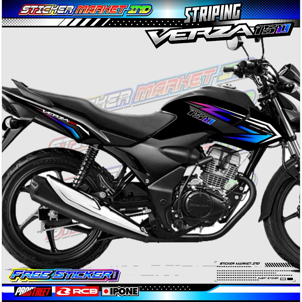 STRIPING VARIASI HONDA VERZA 150 / STICKER LIST VARIASI MOTOR VERZA 150
