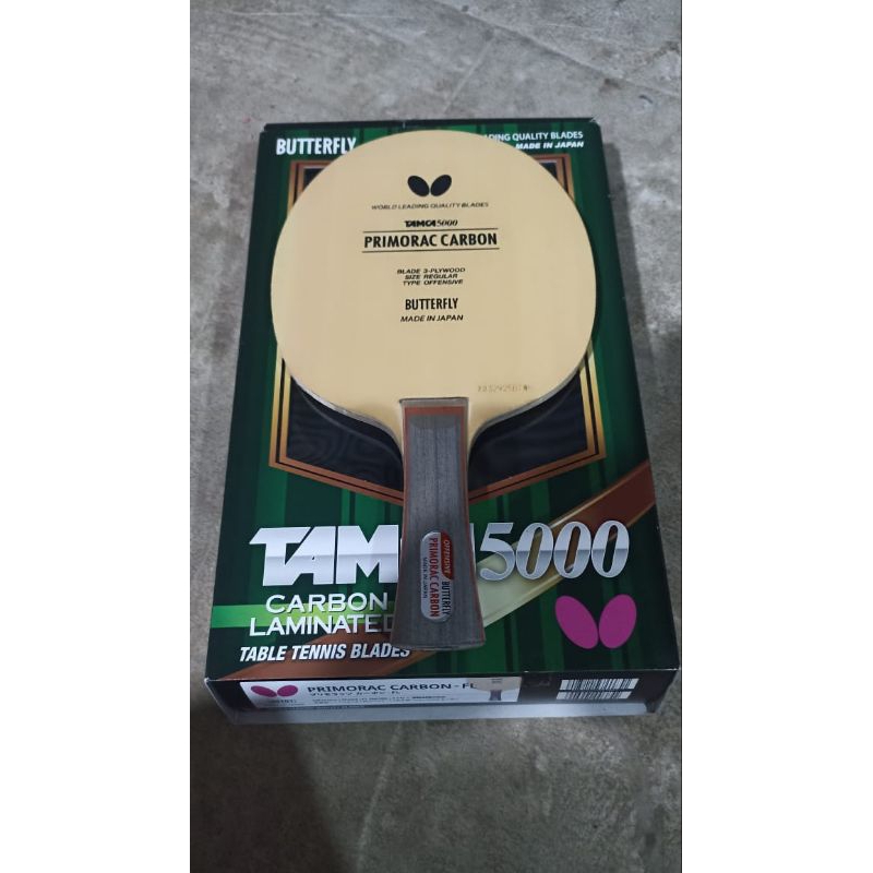 Kayu Butterfly Primorac Carbon Original (Second)