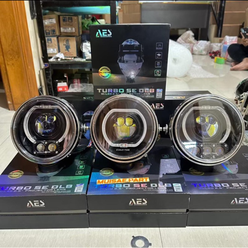 LAMPU DEPAN NINJA SS BILED AES TURBO SE DLB