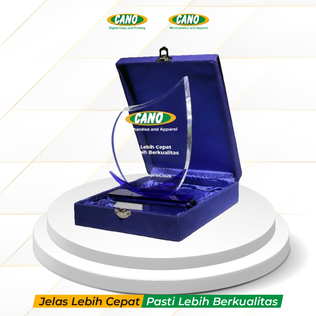 Plakat Akrilik Piala Akrilik Trophy Akrilik (Termasuk Box Eksklusif)
