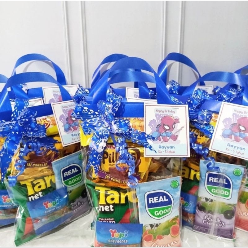 

Paket Snack Ultah Dengan Susu
