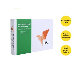 

Kertas HVS A4 75 Gram PaperLite (1RIM)