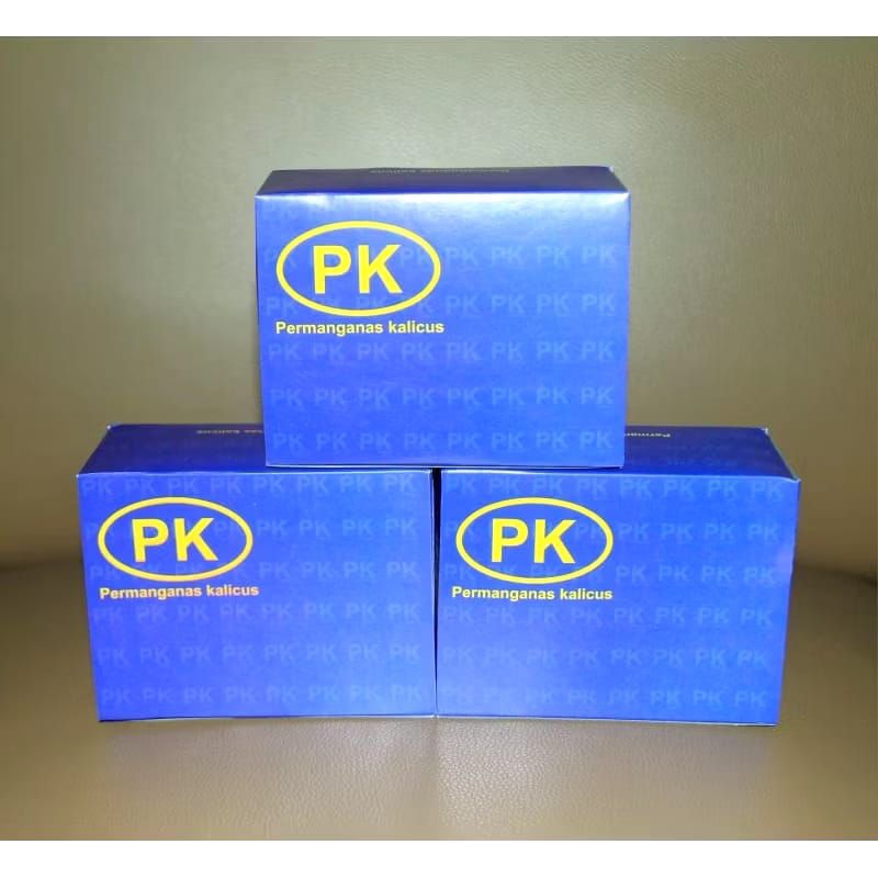 Bubuk Pk Atasi Gatal kulit Eksema 1 Box 24 Pot