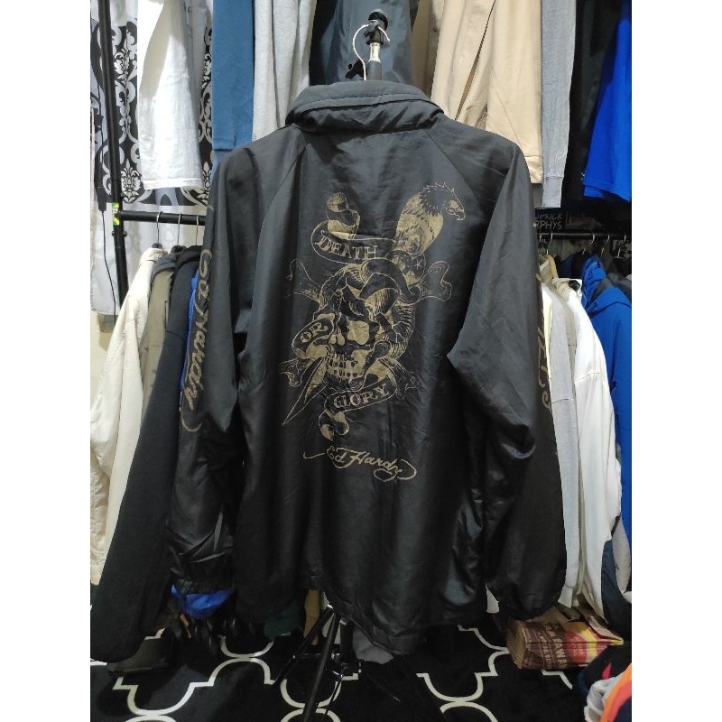 Coach Jacket vtg Ed Hardy