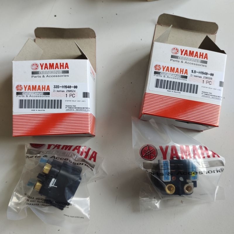 1LB-H1940-00 Bendik relay switch starter Xeon karbu Xeon RC Xeon GT 125 Nouvo Byson R15 original Yam