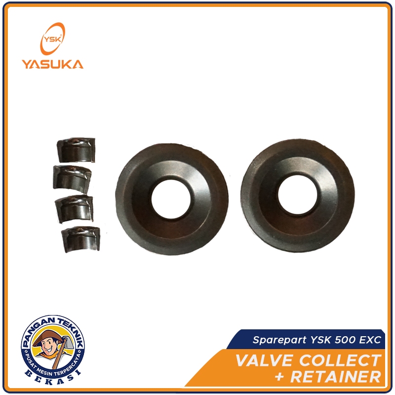 VALVE COLLECT & RETAINER YSK500EXC | SPAREPART YSK500EXC MESIN BENSIN
