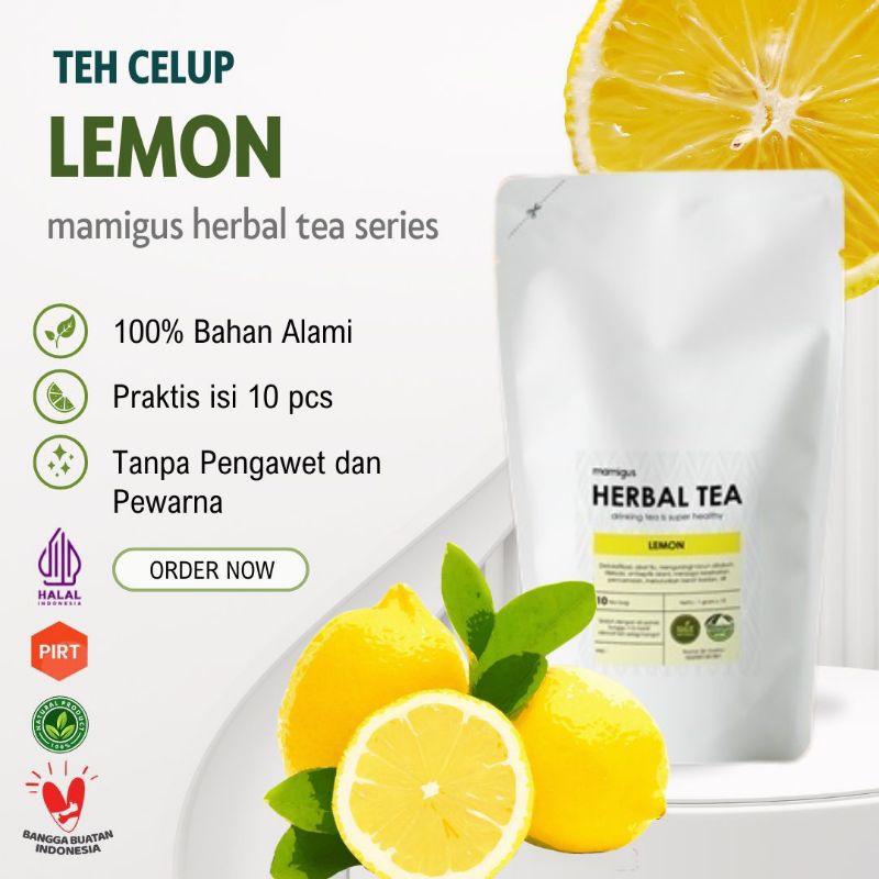 

TEH CELUP LEMON / Teh Lemon Kering Iris / Dried Lemon / Teh Herbal / Herbal Tea