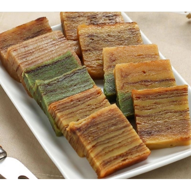 

Lapis Legit Lampung original khas lampung 4 varian rasa