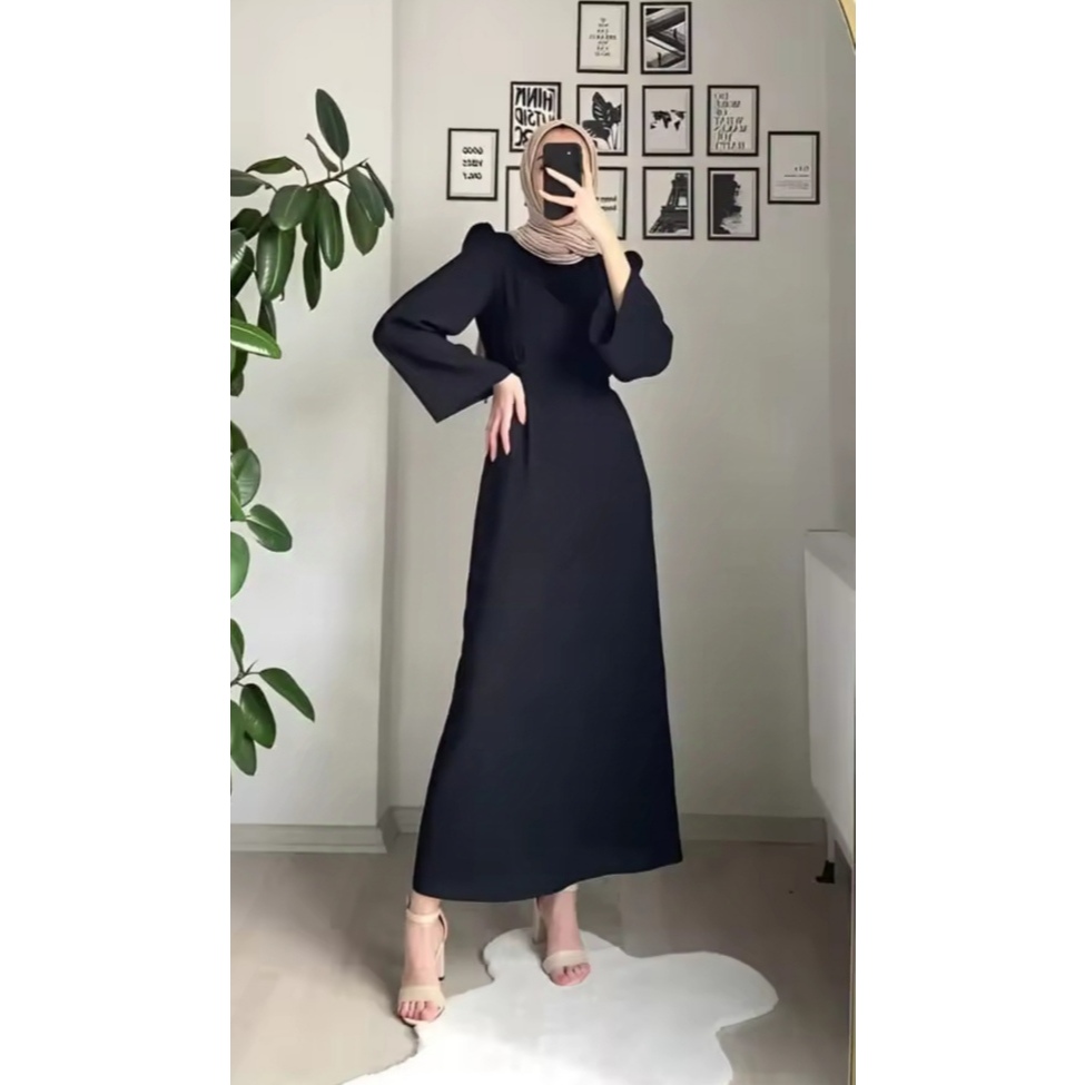 DRESS TURKEY ARUM BAHAN CRINKLE IMPORT