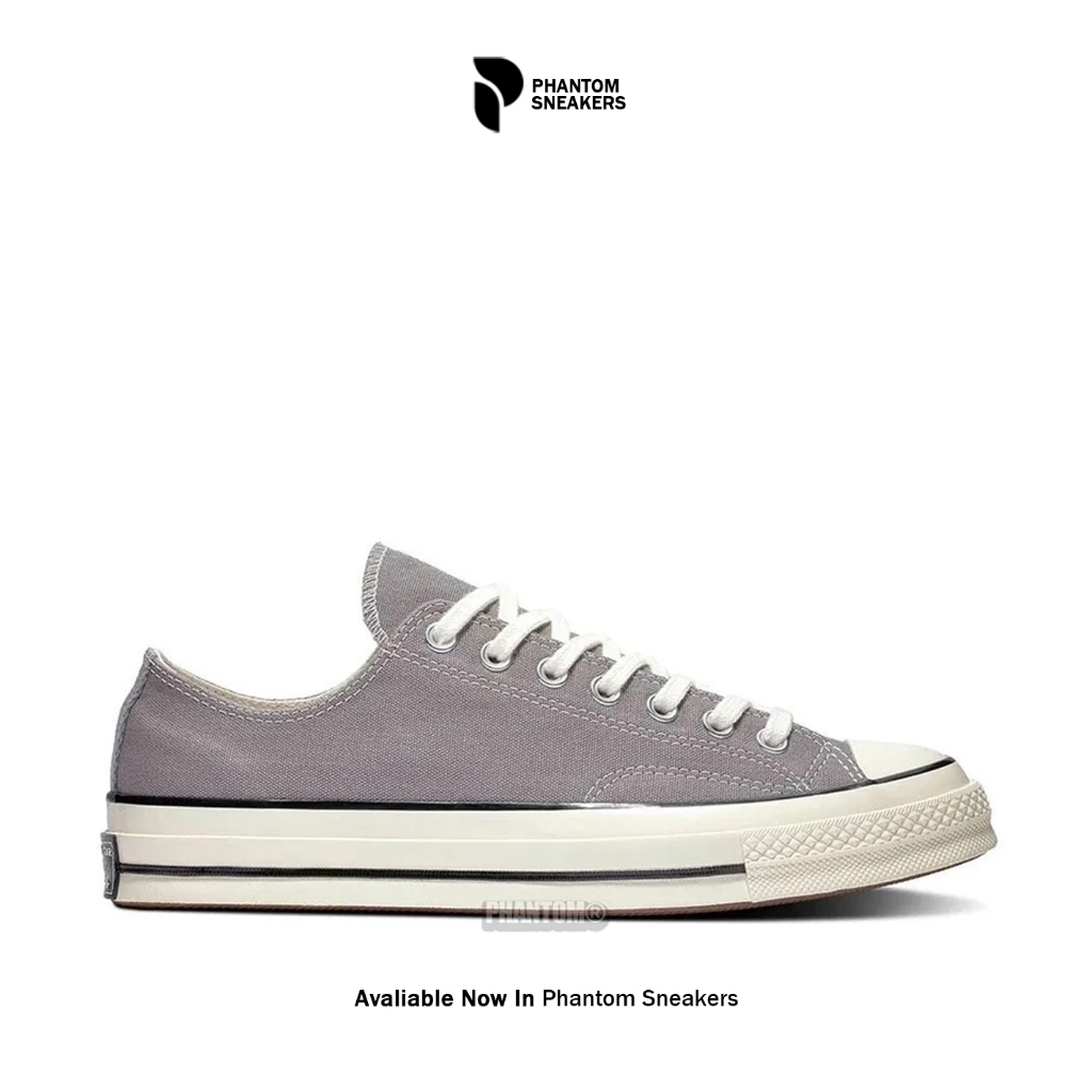 Sepatu Sneakers Converse Chuck Taylor 70s Ox Mason Grey Egret  - PHANTOMSNEAKERS