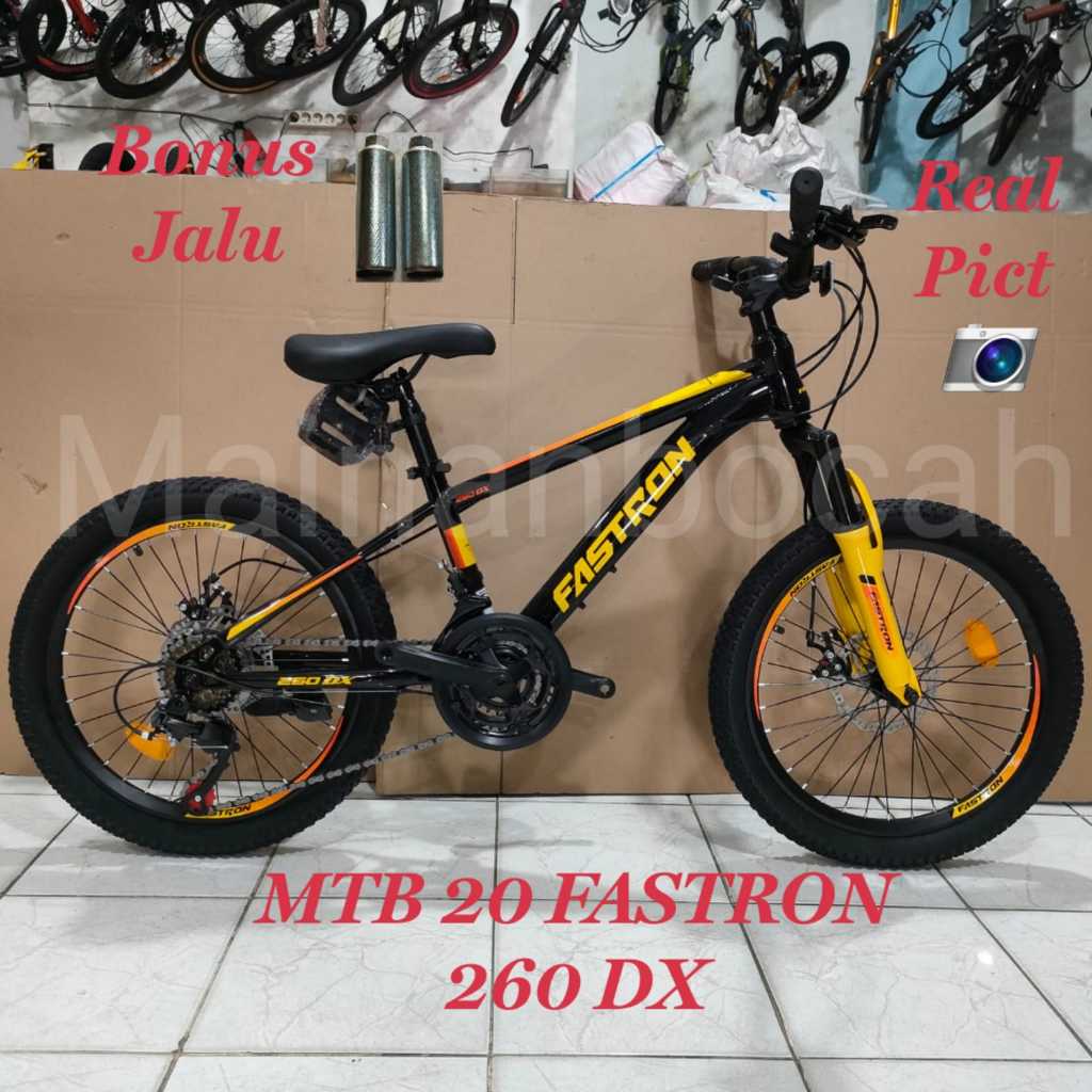 TERMURAH SEPEDA GUNUNG MTB 20 FASTRON 260 DX MTB FASTRON 20 INCH