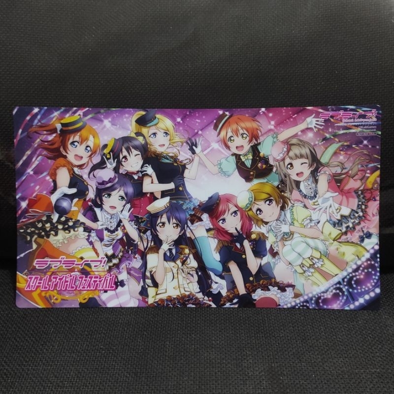 

Mini Clearmat Clear Mat Plastik Anime Love Live School Idol Original Jepang