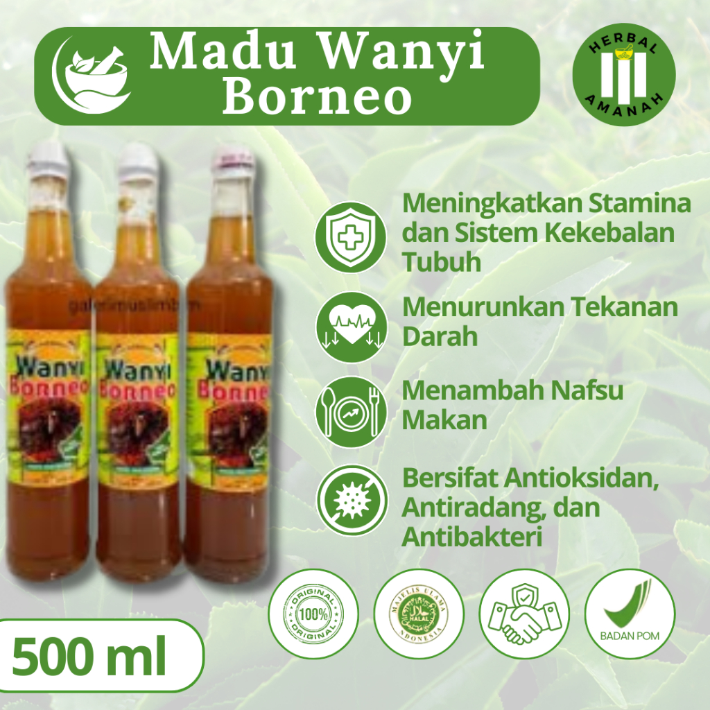 

MADU WANYI BORNEO MADU ASLI 100% MURNI ORIGINAL Asli Hutan KALIMANTAN