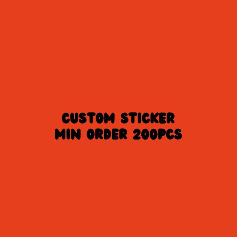 

STICKER MURAH CUSTOM KUALITAS TERBAIK