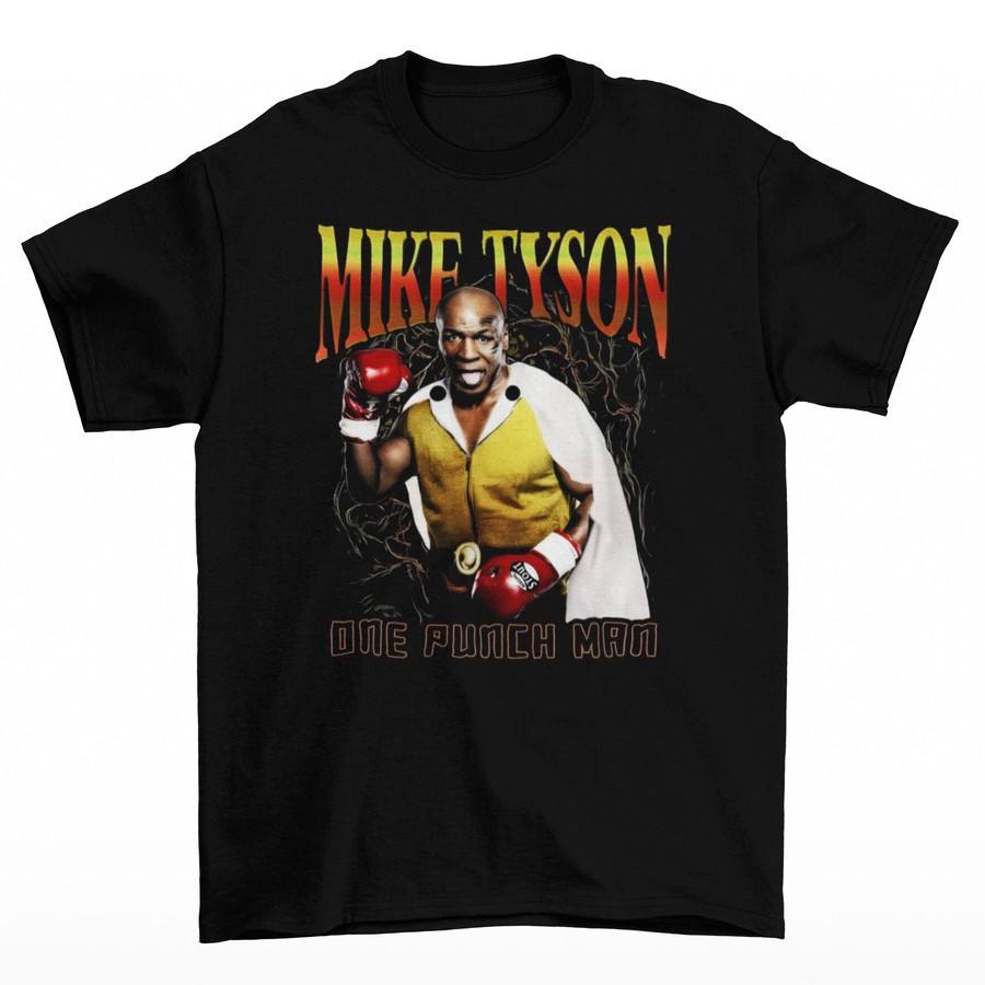 Tomoinc T-Shirt Kaos Mike Tyson - Mike Cosplay