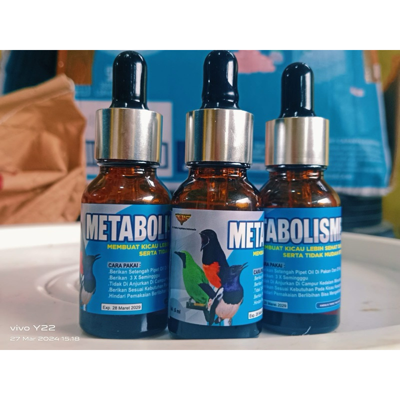 METABOLISME FRESS UNTUK BURUNG MURAI KACER CUCAK IJO CUCAK ROWO CENDET KOLIBRI SOGON dan lain-lain