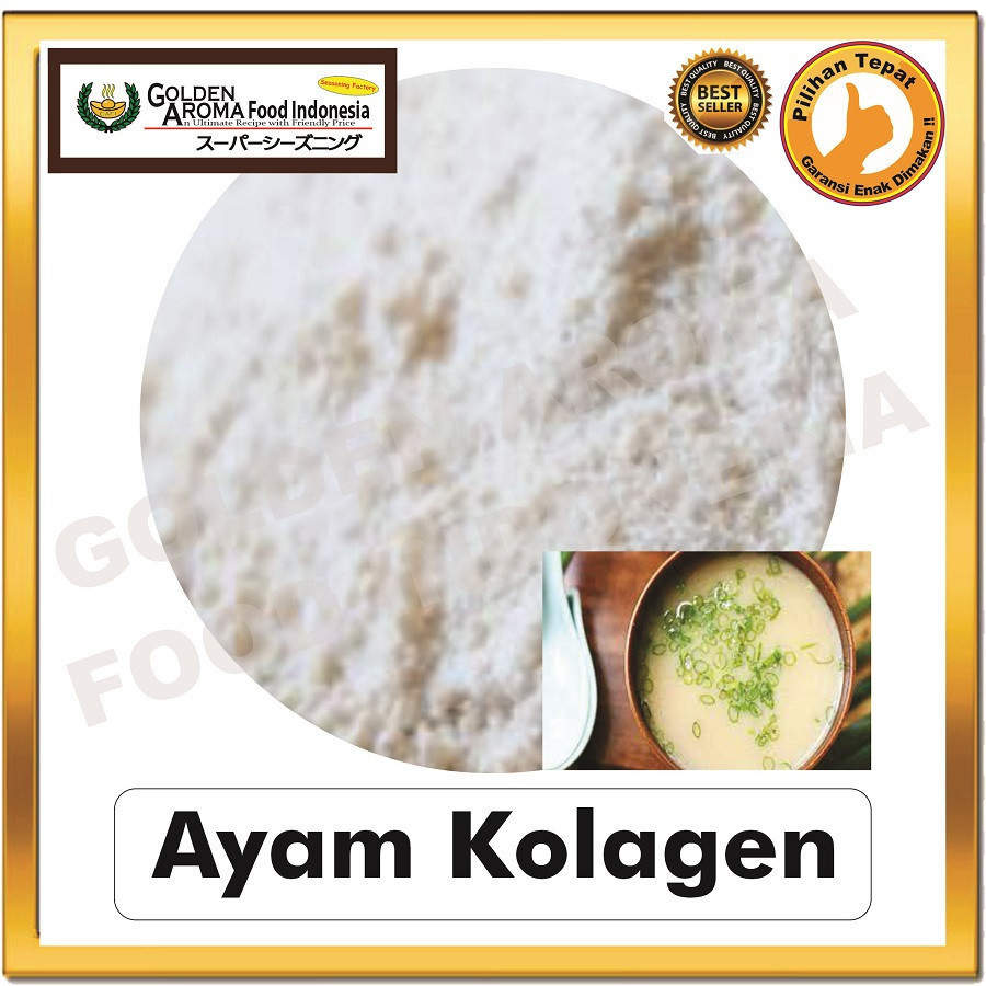 

Bubuk Tabur Rasa Ayam Kolagen 100Gr Bumbu Masak serbaguna Collagen Chicken premium Enak murah Halal