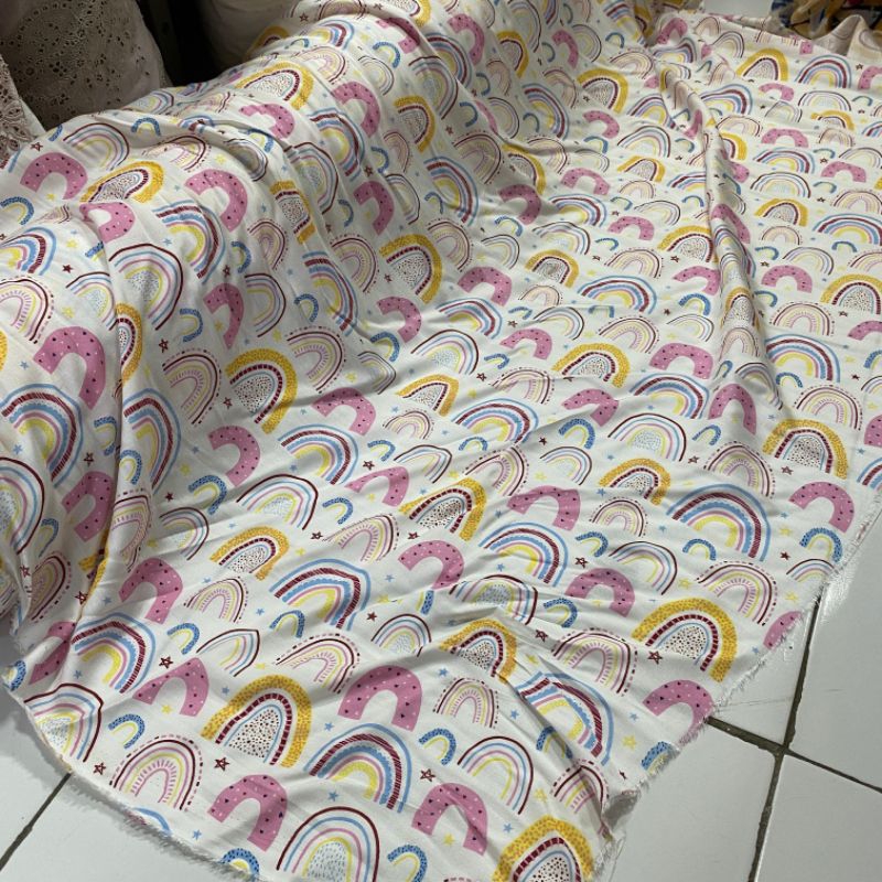 kain katun rayon motif - kain rayon motif - kain rayon premium