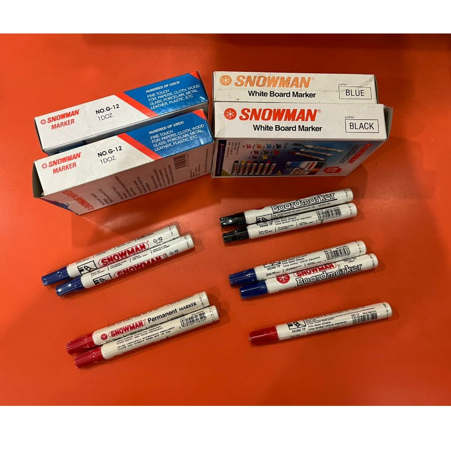 

SNOWMAN MARKER SPIDOL - WHITEBOARD & PERMANENT