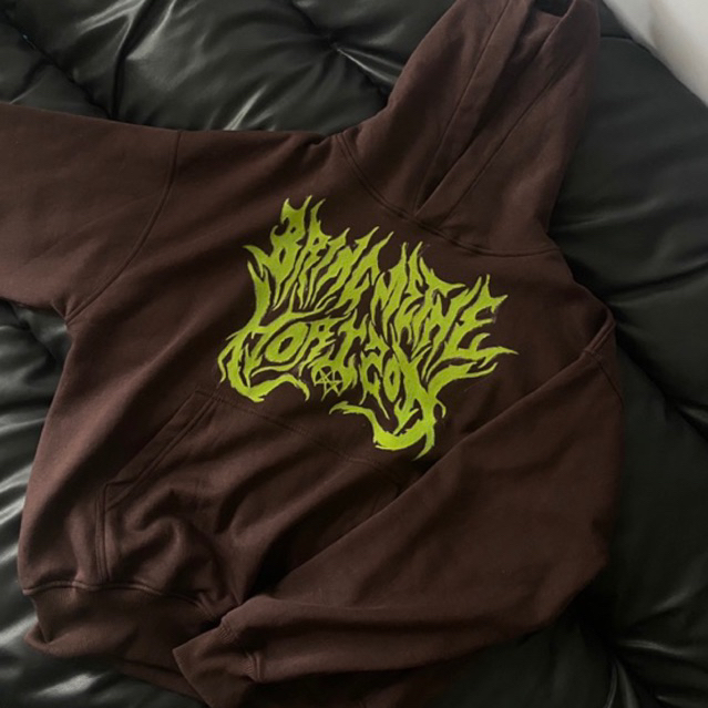 BMTH HANDPAINTED HOODIE BRING ME TO HORIZON NEX GEN