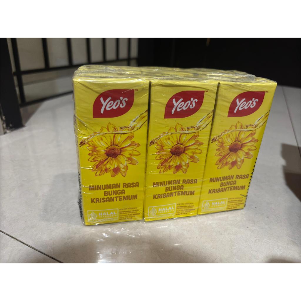 

Minuman Chrysanthemum Tea/Teh Bunga YEO'S 250ml 1 pak 6 pcs